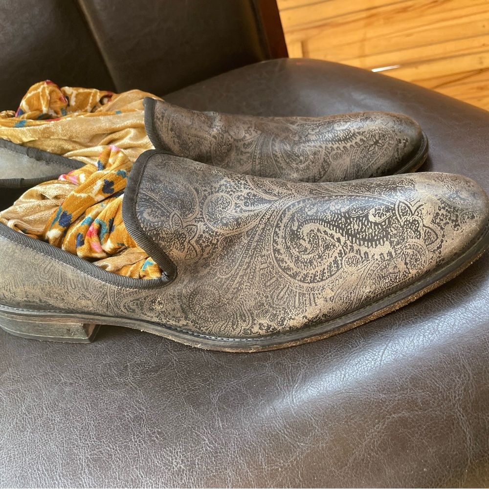 John Varvatos slip on dress shoes size 12